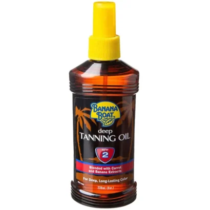 بنانا بوت زيت التشميس SPF 2 Banana Boat Tanning Oil