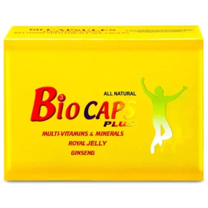 بيو كابس فيتامينات و معادن و رويال جيلي BioCaps Plus