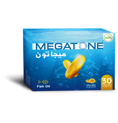 ميجاتون اوميجا 3 لدعم الصحة البدنية و الذهنية MEGATON