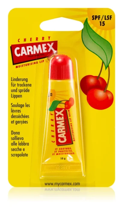 carmex مرطب شفاه كارمكس بالكرز 10 جرام spf15