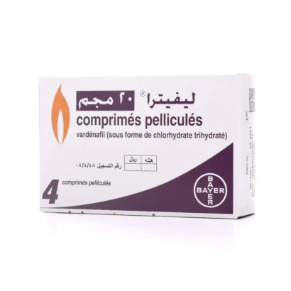 ليفيترا 20 مجم 4 قرص Levitra 20 mg Tablet 4pcs