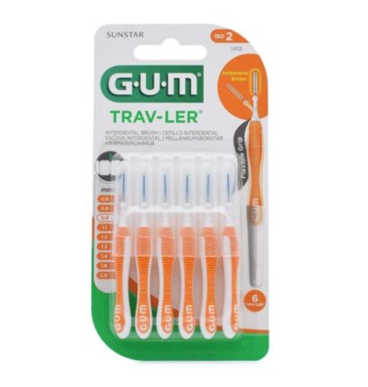 فرش تقويم الاسنان من جام 0.9 GUM INTERDENTAL BRUSH