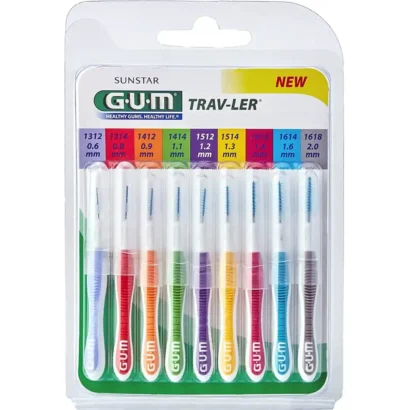 فرش تقويم الاسنان من جام GUM INTERDENTAL BRUSH