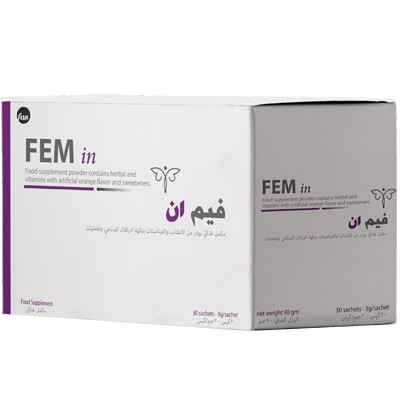 0d8c9da5-dfc0-4260-8a7d-f9be5dadcd74.png فيم ان مكمل غذائي لعلاج اضطرابات الهرمونات 30 كيس - Image 1