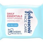 مناديل جونسون للوجه 25 قطعة مرطبة