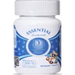 ESSENTIAL-D3 1000 وحدة دولية 60 كبسولة
