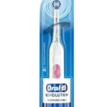 أورال بي‏, فرشاة أسنان تعمل بالبطارية، عناية فائقة بصحة اللثة، فرشاة أسنان واحدة، بطاريتين