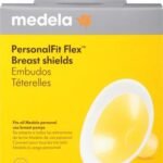 ميديلا واقيات ثدي فليكس من بيرسونال فيت، عبوة من قطعتين من حواف مضخة الثدي الكبيرة مقاس 27 مل