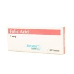 حمض الفوليك 1 ملغ 20 قرص