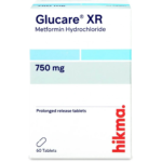 جلوكار إكس آر ٧٥٠ ملغ ٦٠ قرص